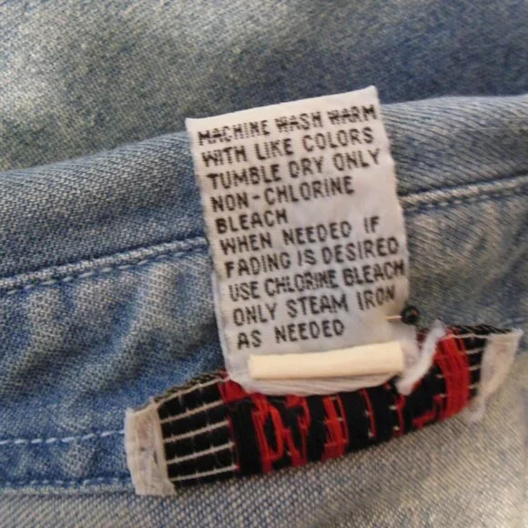 FADS 100% Cotton Denim Dress - Picture 9 of 9